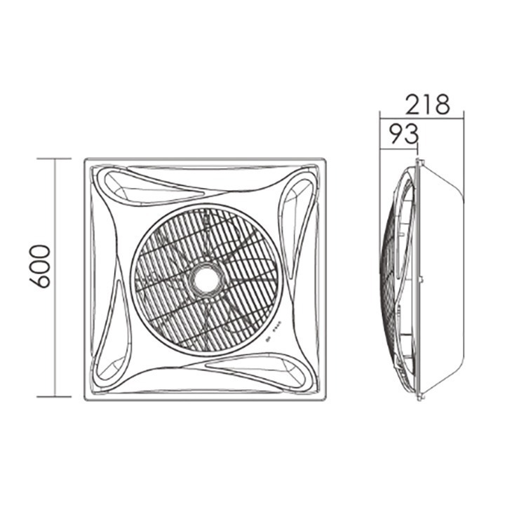 [挑燈Ya站] 舞光 楓光14吋輕鋼架DC循環扇/時尚白/貴族黑-細節圖4