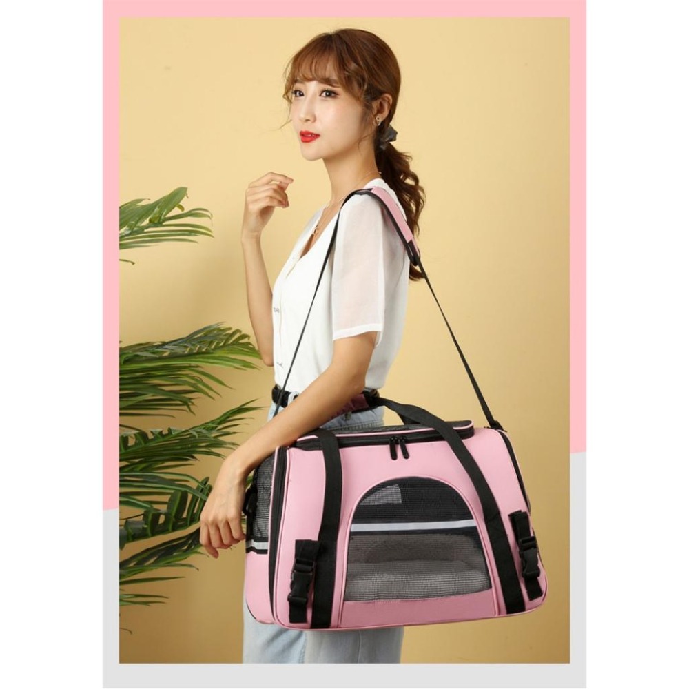 寵物外出包 寵物用品 貓咪外出包 寵物外出包灰色 寵物背包 狗外出包 貓外出包 外出包 肩背寵物包 寵物包 狗狗外出包-細節圖3