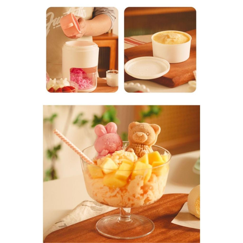 【不用充電】刨冰機 碎冰機 挫冰機 手搖刨冰機 剉冰機 手動碎冰機 碎冰神器 製冰機 雪花冰 手搖 家用碎冰機 戶外-細節圖6