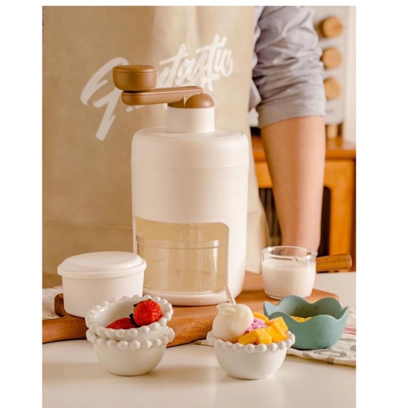 【不用充電】刨冰機 碎冰機 挫冰機 手搖刨冰機 剉冰機 手動碎冰機 碎冰神器 製冰機 雪花冰 手搖 家用碎冰機 戶外-細節圖7