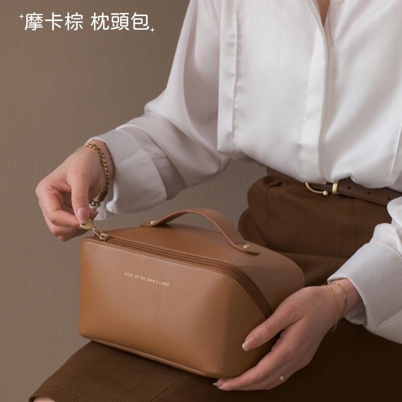 (24H台灣出貨)化妝包 化妝品 化妝品收納包 枕頭化妝包 風琴化妝包 收納包 化妝品收納-細節圖5