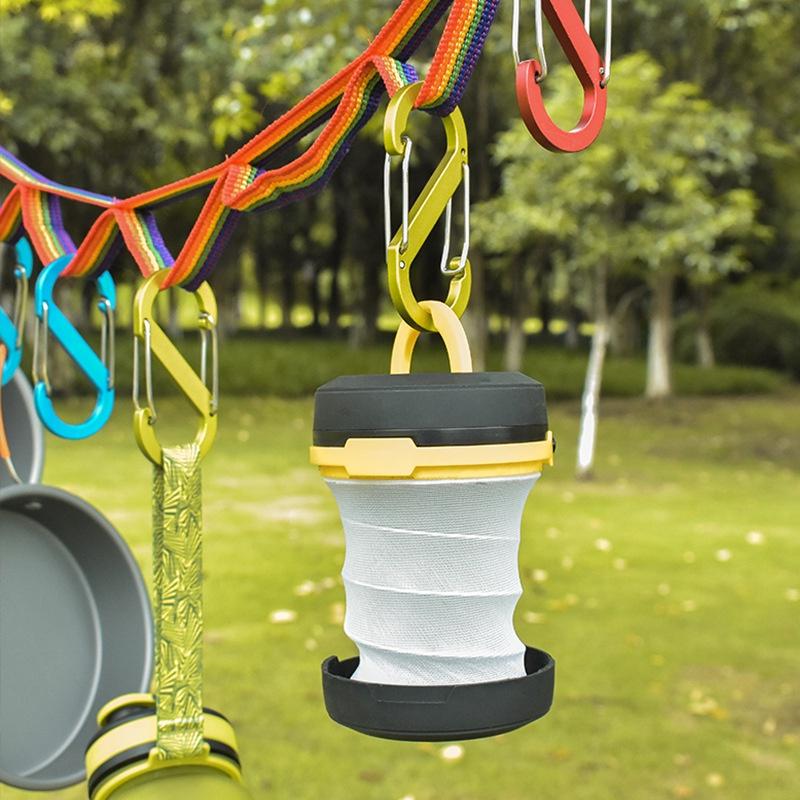 (台灣現貨)登山扣 登山掛勾 S掛勾 鋁合金掛勾 扣環-細節圖4