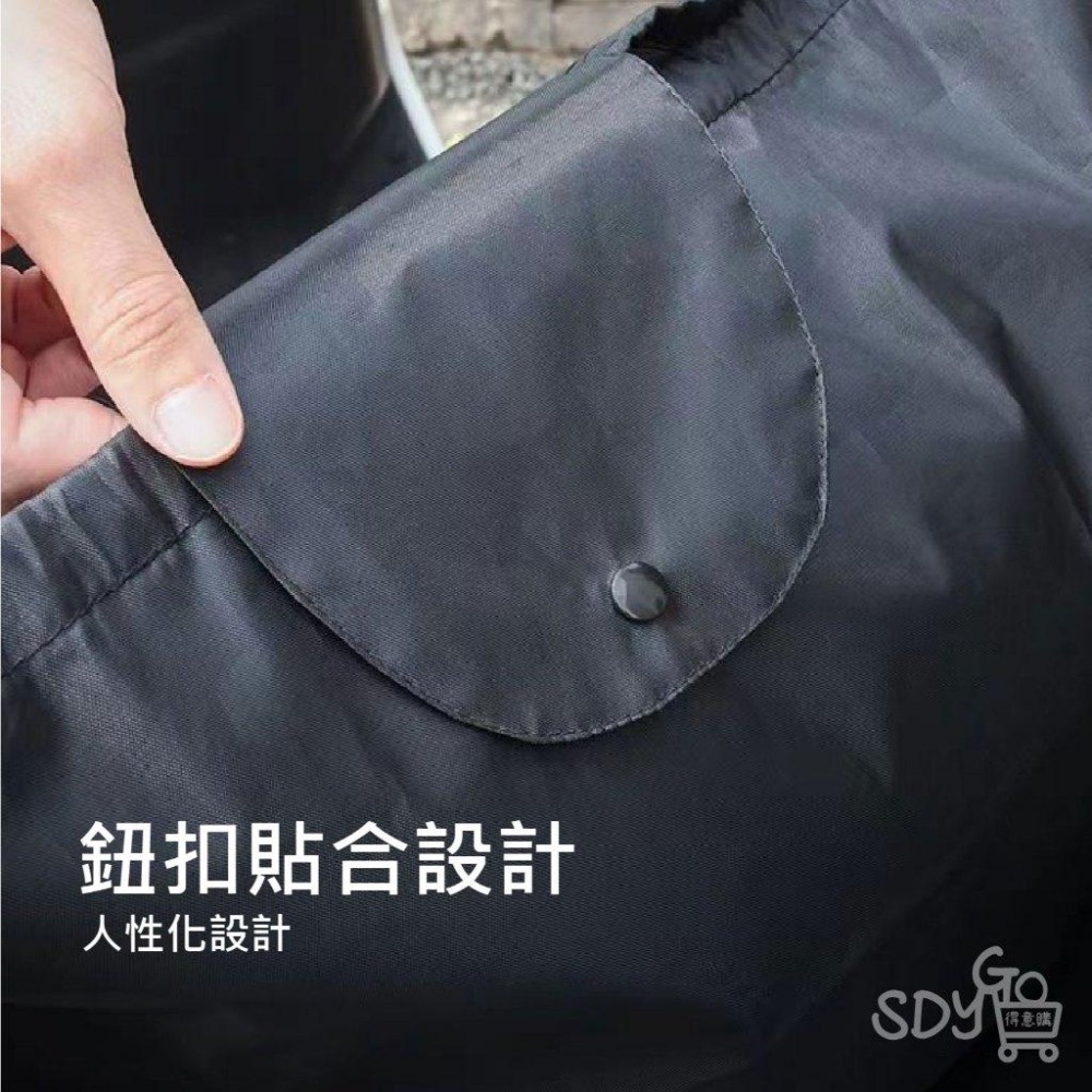 【台灣現貨 免運】安全帽防水袋 大容量 鈕扣設計 防水隔層 手提  通用加大 安全帽袋 安全帽套 安全帽雨衣 防水袋-細節圖4