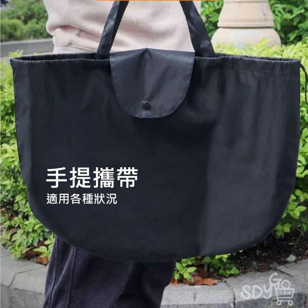 【台灣現貨 免運】安全帽防水袋 大容量 鈕扣設計 防水隔層 手提  通用加大 安全帽袋 安全帽套 安全帽雨衣 防水袋-細節圖5