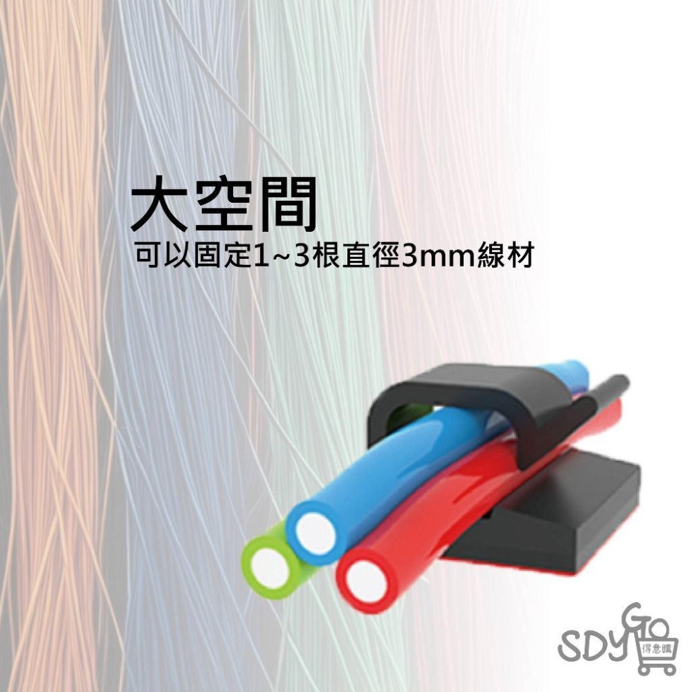 【台灣現貨 快速發貨】固線器 整線夾 線材整理 黏貼式 佈線扣 電線固定夾 固定座 佈線扣 束線扣 電線固定座 監控-細節圖3