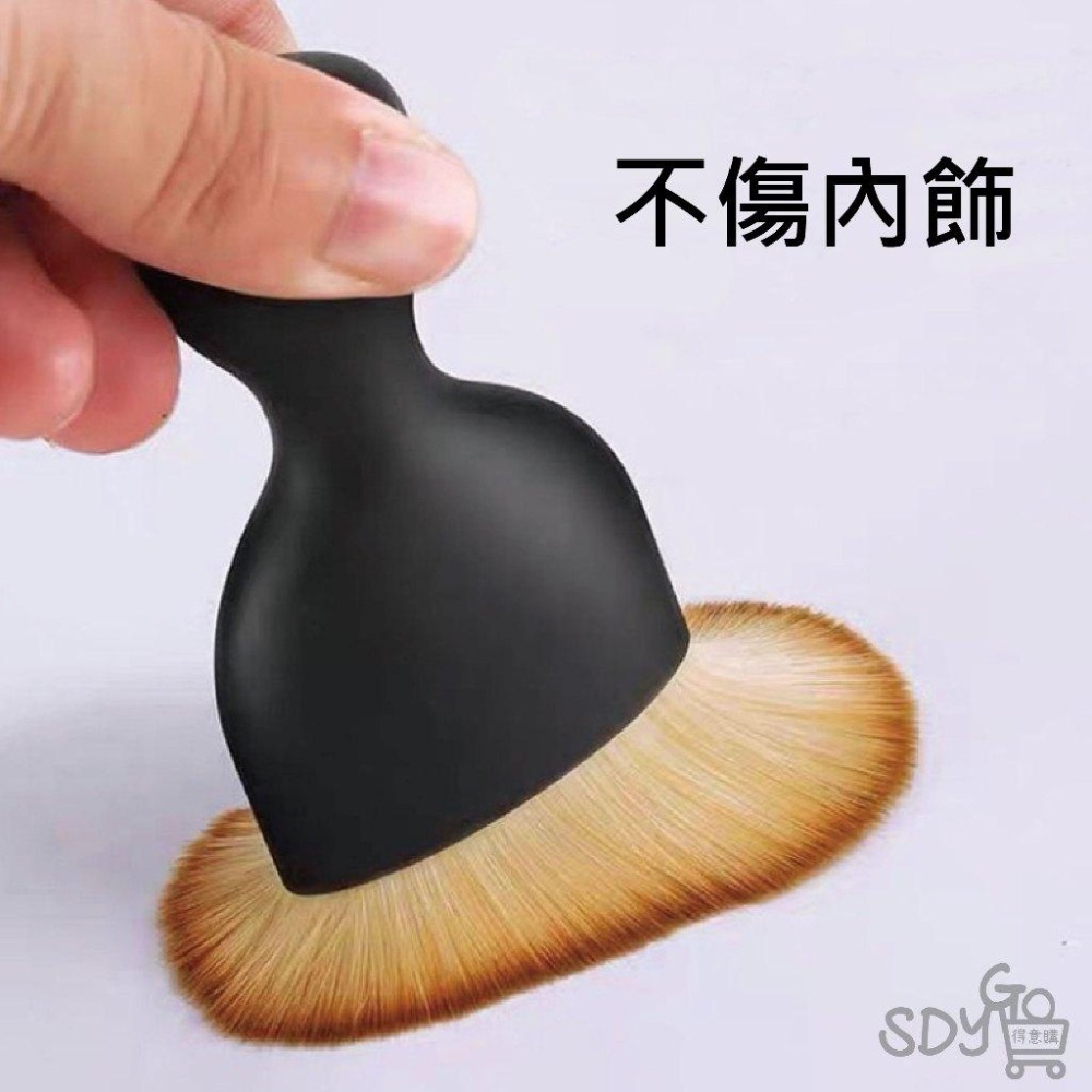 【台灣現貨 快速發貨】縫隙刷 不傷內飾 不易掉毛 軟毛 細節刷 出風口清潔 洗車用軟毛刷 車內縫隙除塵刷子 冷氣刷-細節圖5