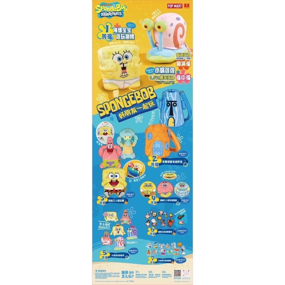 海綿寶寶福賞 好朋友一起玩-五等賞-細節圖3
