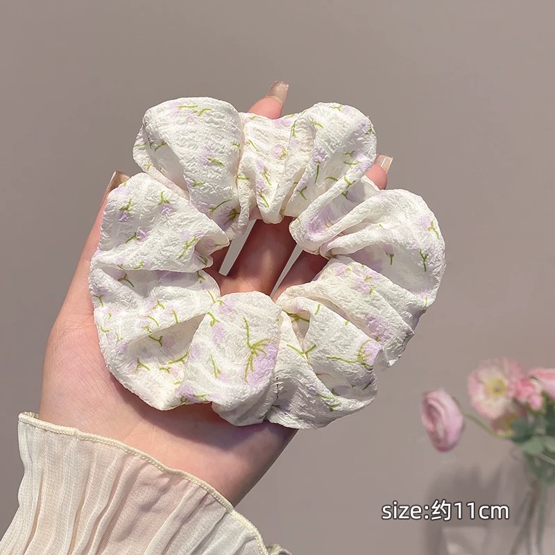 Like.acc 現貨 甜美鬱金香大腸髮圈H195-細節圖3