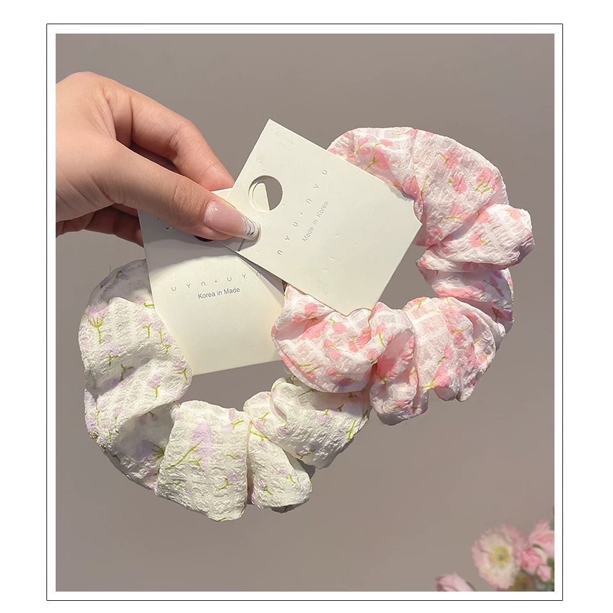 Like.acc 現貨 甜美鬱金香大腸髮圈H195-細節圖4