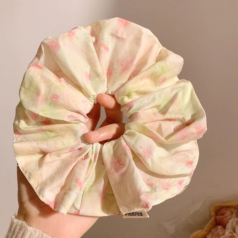 Like.acc 現貨 彩色碎花大腸髮圈H513-細節圖4