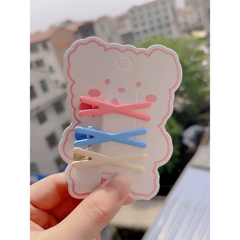 Like.acc 現貨 彩色交叉髮夾H560-規格圖1