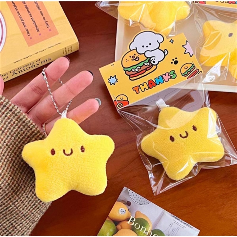 Like.acc 現貨 毛絨星星吊飾 掛件D576-細節圖3