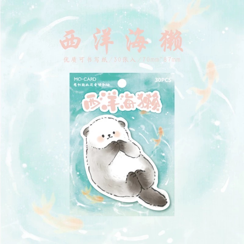 Like.acc 現貨 國風萌寵可愛便利貼W665-規格圖1