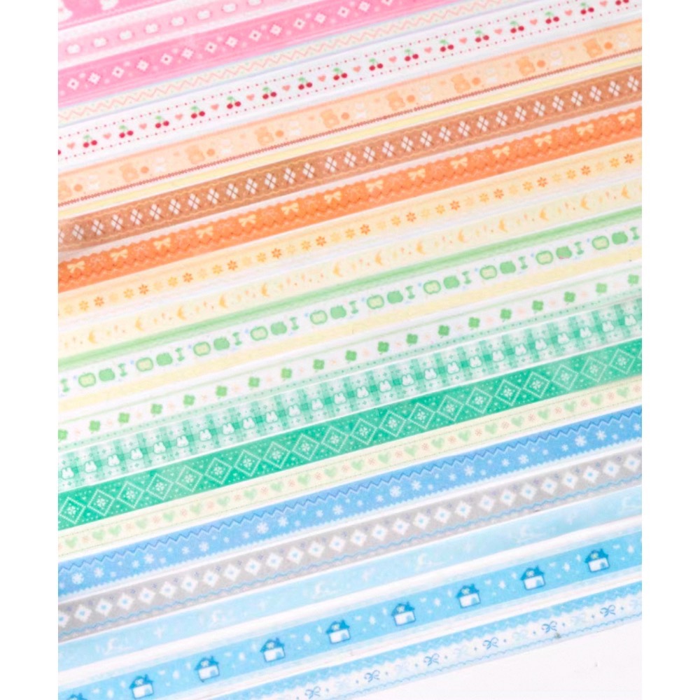 Like.acc 現貨 漫遊費爾島閃砂和紙膠帶W671-細節圖2