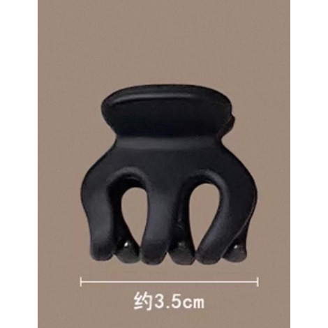 Like.acc 現貨 南瓜高馬尾抓夾髮夾H844-細節圖2