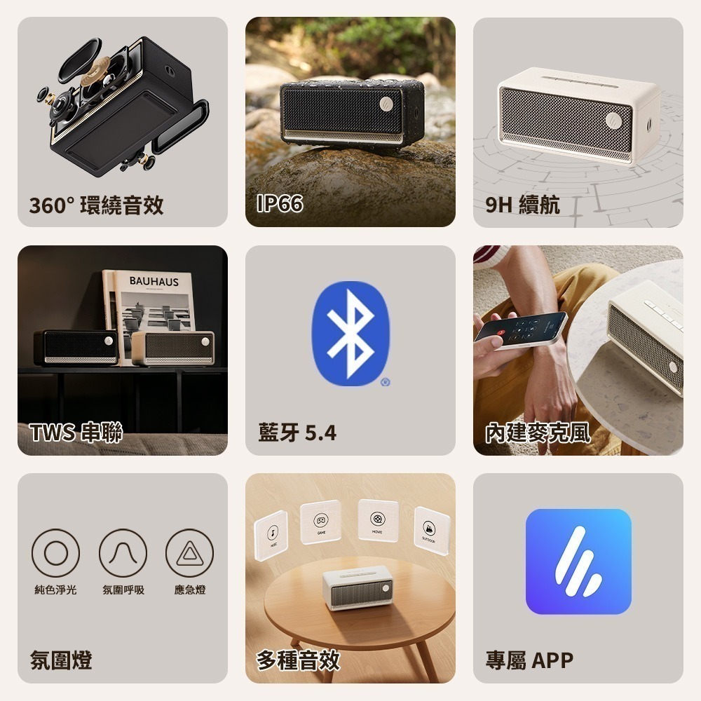 EDIFIER ES60 藍牙串聯喇叭-細節圖2