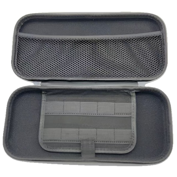 [便宜遊戲館]超低價! NS2 收納包 內附卡格 四色可選 黑/白/紅/藍(副廠)switch2 包包 防撞包 保護套-細節圖3