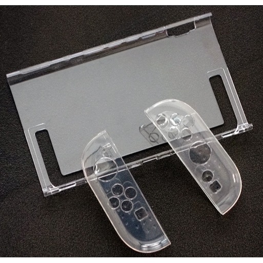 [便宜遊戲館] 超低價! NS2 分體水晶殼 透明手把保護殼 TPU / PC 可插入充電底座(副廠)switch2-細節圖3