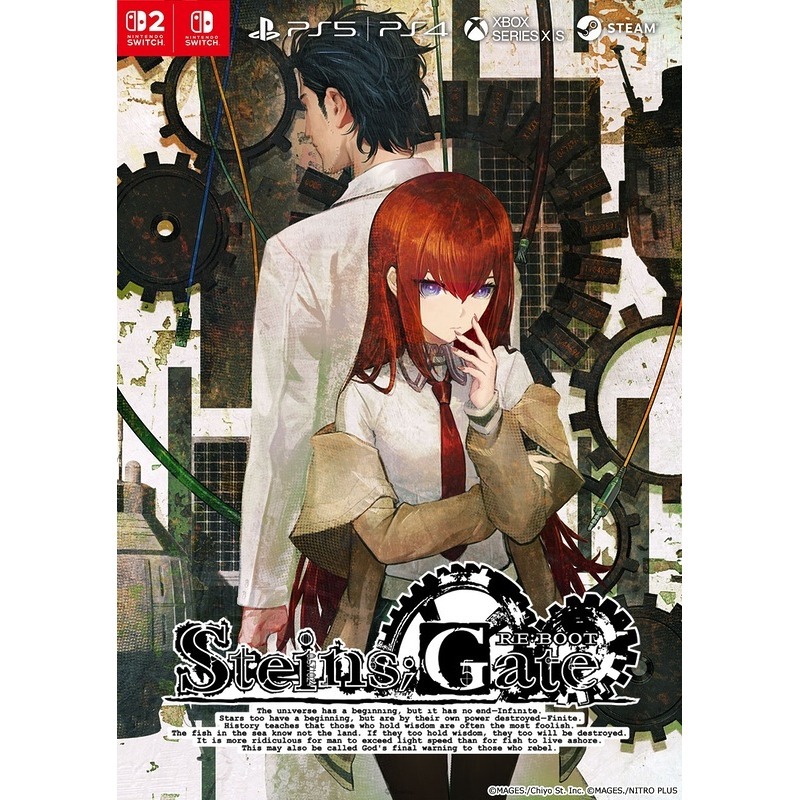 [便宜遊戲館]售完代購私訊 NS2 命運石之門 RE:BOOT  一般版/限定版 亞版中文版-細節圖2