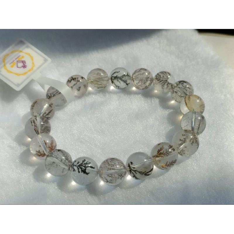 👑Rc慢漫石光💫天然水晶，畢業精品級 小樹膠花，發財樹，膠花水晶-細節圖2