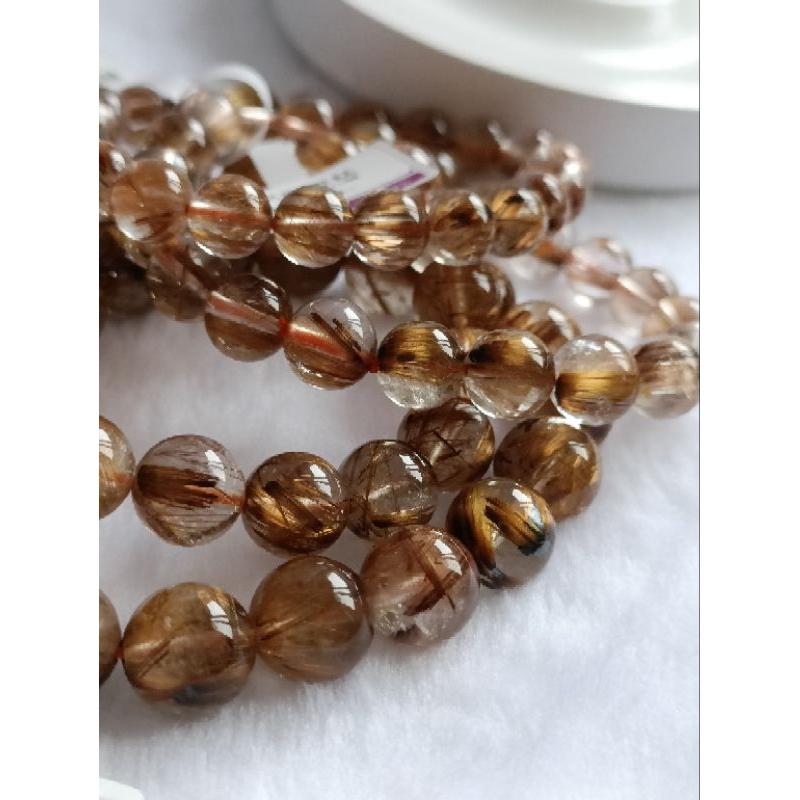 👑Rc慢漫石光💫天然水晶，咖啡鈦晶-細節圖2