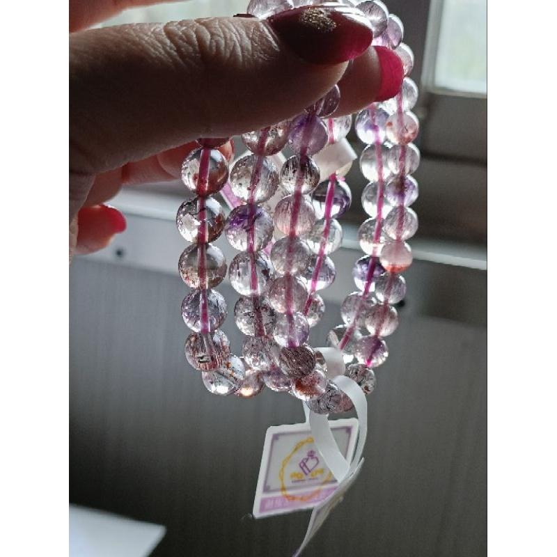 👑Rc慢漫石光💫天然水晶，放大水晶能量，精品 超七 水晶-細節圖3