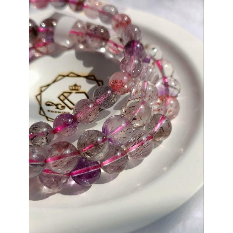 👑Rc慢漫石光💫天然水晶，放大水晶能量，精品 超七 水晶-細節圖4