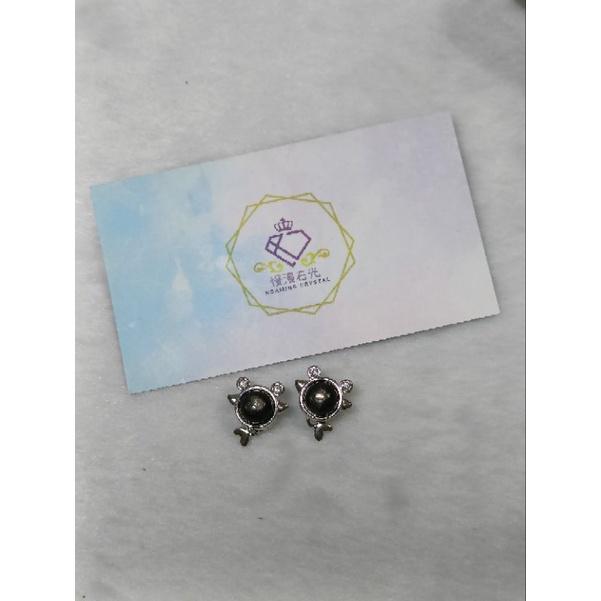 Rc慢漫石光💫金運石錦鯉款橫通半銀吊飾，配飾-細節圖3