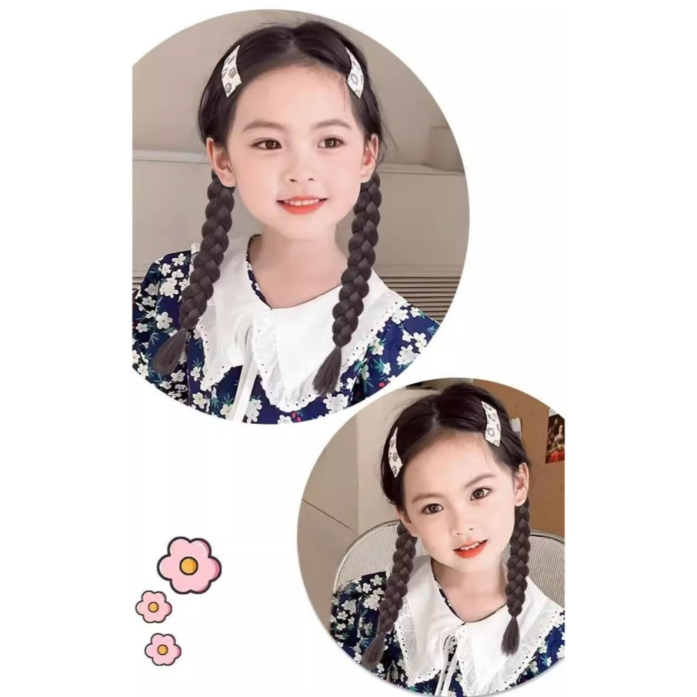 自然黑假髮辮子(單條裝)-細節圖2