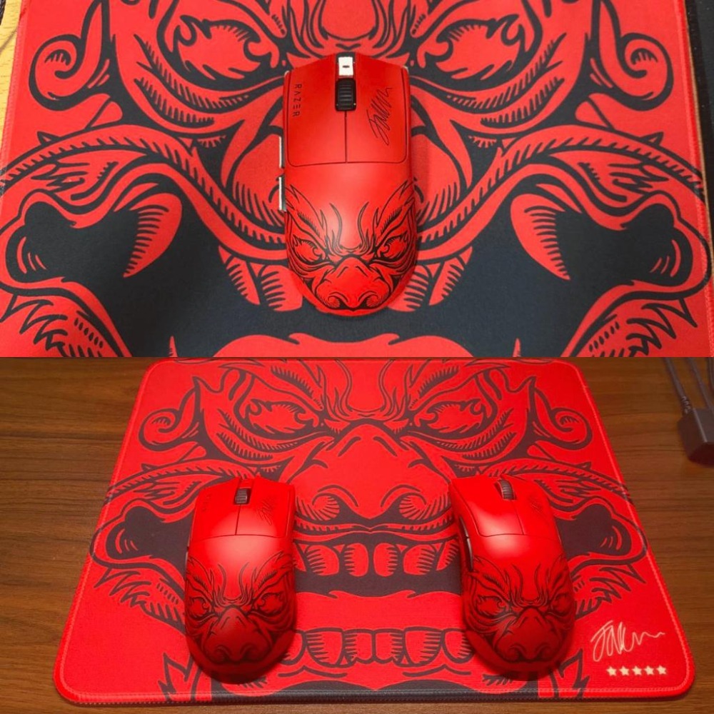 🐍RFH蛇粉天地🐍 Faker 訂製套組 faker滑鼠墊 faker鼠腳 viper v3 雷蛇 razer T1-細節圖5