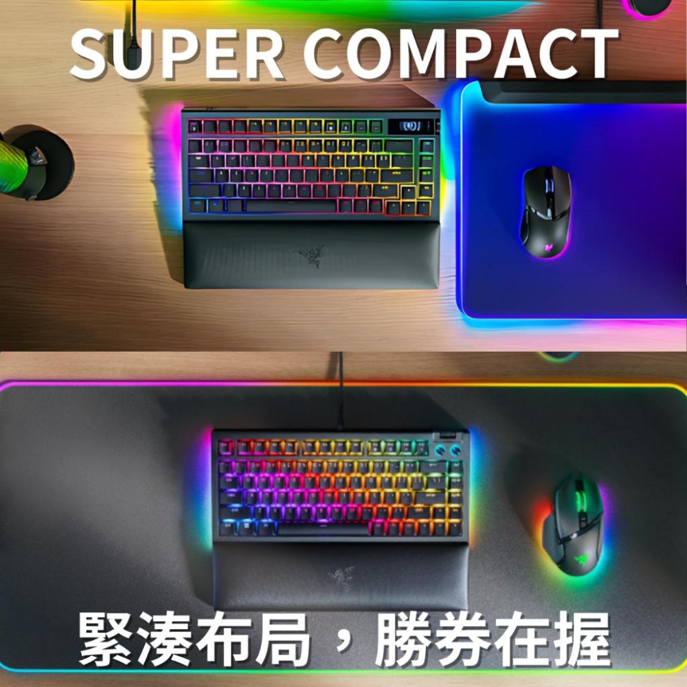 🐍RFH蛇粉天地🐍Razer Blackwidow V4 75% 雷蛇黑寡婦v4 75% 熱插拔鍵盤 雷蛇無線鍵盤-細節圖2
