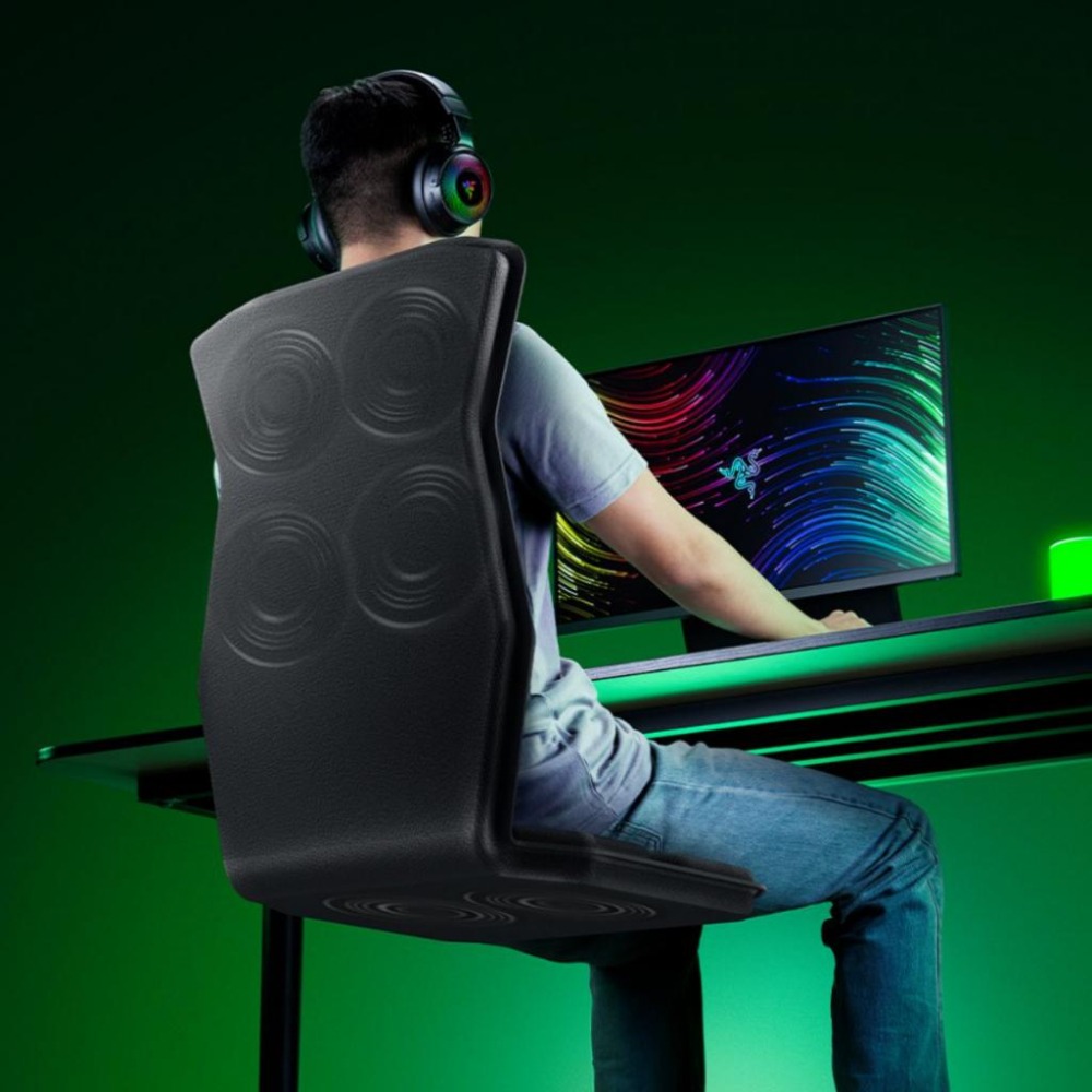 🐍RFH蛇粉天地🐍 Razer Freyja 雷蛇電競坐墊 兼容大部分椅子 體感震動 Sensa HD 3D震動-細節圖3