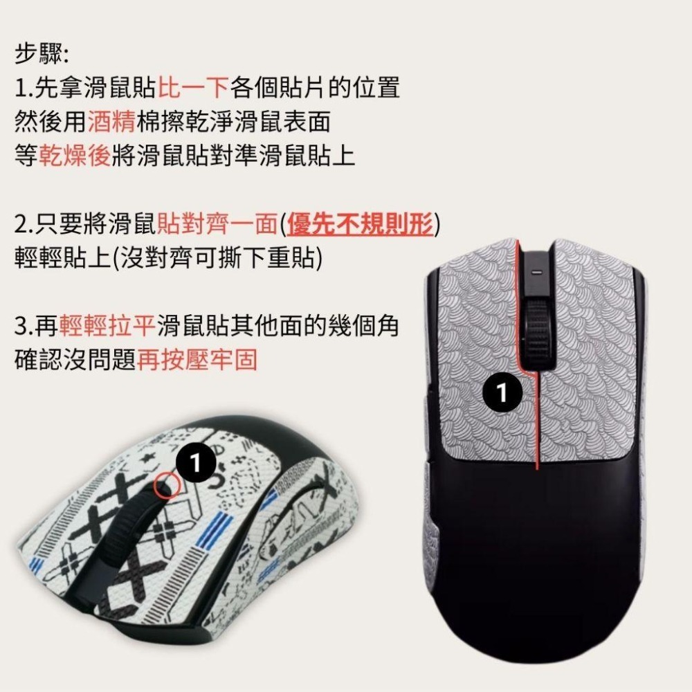 🐍蛇粉專屬天地🐍 Razer Viper V3/Viper V4 Pro適用 滑鼠防滑貼(進階款) 吸汗止滑-細節圖5