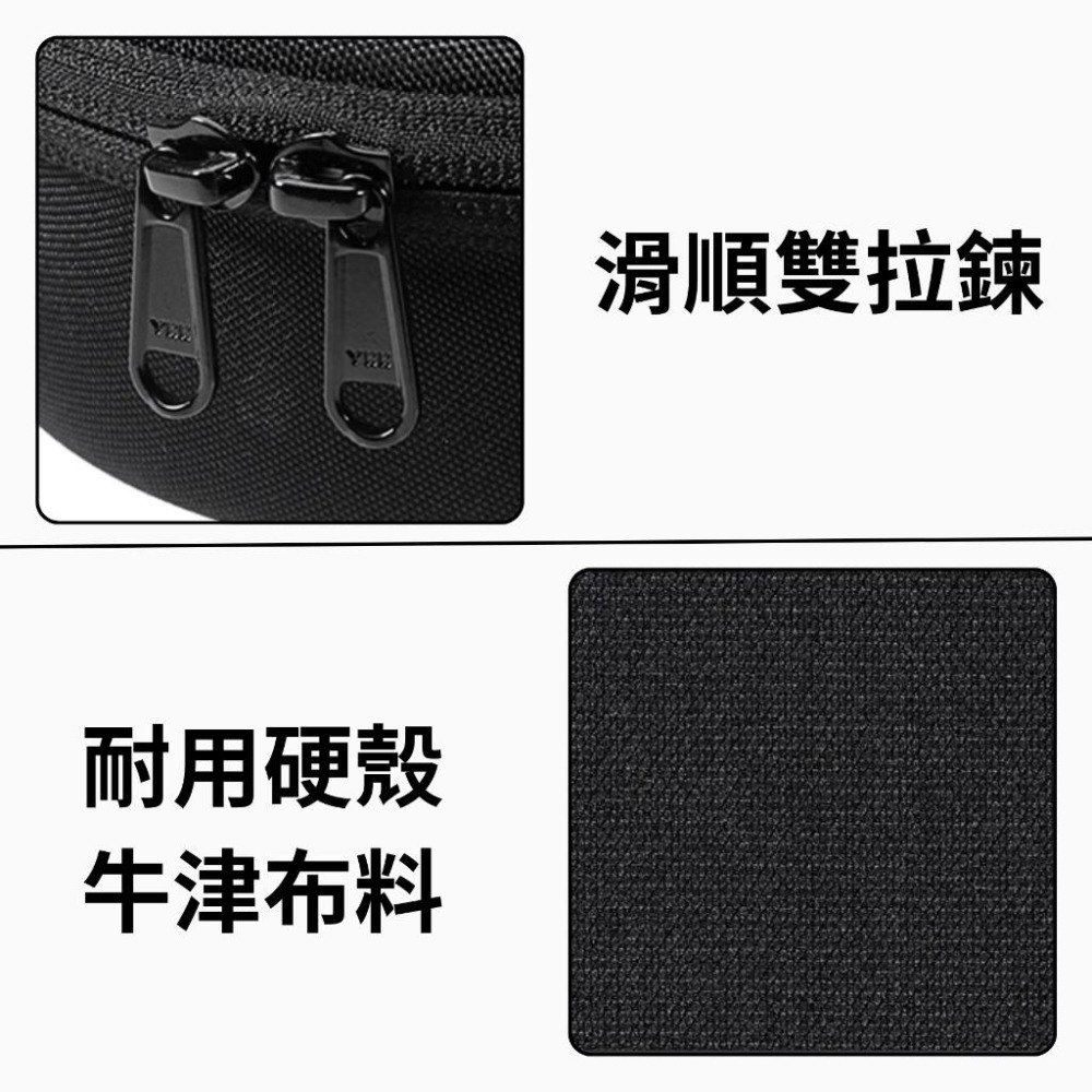 🐍蛇粉專屬天地🐍雷蛇耳機收納盒 可放大多數耳機 3C配件收納包 硬殼配件包 防震抗摔 防水硬殼 耳機收納盒-細節圖4