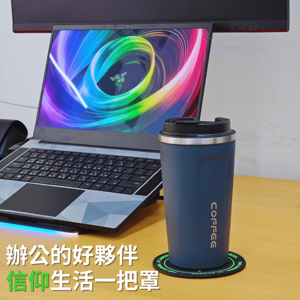 🐍RFH蛇粉天地🐍 雷蛇信仰杯墊 Razer FGBG coaster 杯墊 橡膠杯墊 pu杯墊 訂製杯墊-細節圖2