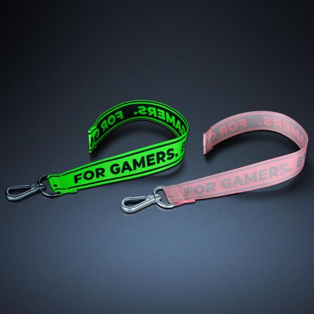 🐍蛇粉專屬天地🐍 Razer FGBG Strap 黑/石英色 雷蛇掛繩鑰匙扣 掛繩扣 吊飾 裝飾品 電競-細節圖2