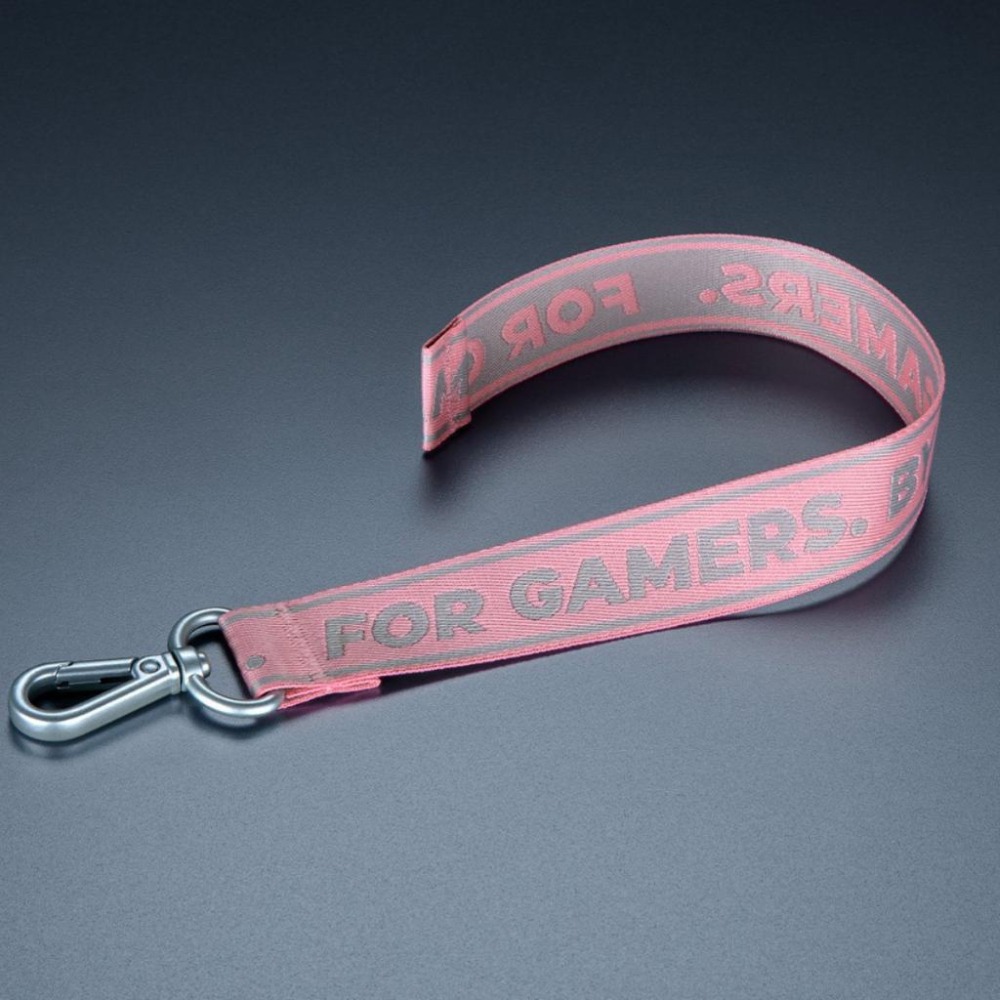 🐍蛇粉專屬天地🐍 Razer FGBG Strap 黑/石英色 雷蛇掛繩鑰匙扣 掛繩扣 吊飾 裝飾品 電競-細節圖3