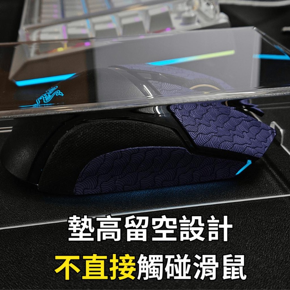 🐍RFH蛇粉天地🐍通用滑鼠防塵罩 透明 雷蛇滑鼠 羅技 ROG 辦公滑鼠 保護罩 壓克力滑鼠防塵罩 防貓毛 防刮 防水-細節圖4