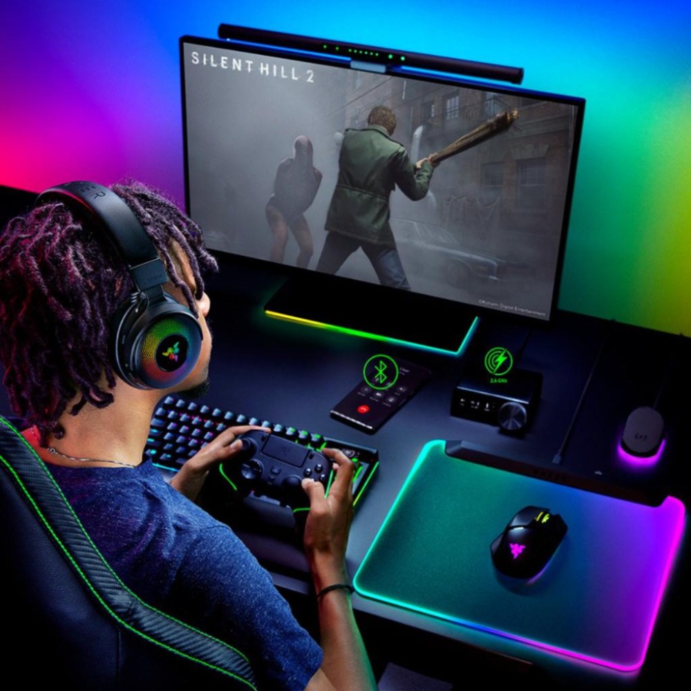 🐍RFH蛇粉天地🐍Razer Kraken V4 Pro 雷蛇北海巨妖 V4 Pro 震動耳機 電競耳機 頭戴式耳機-細節圖3