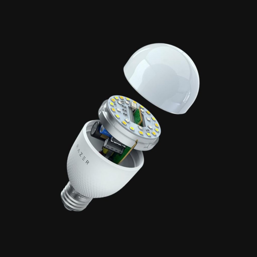 【🐍RFH蛇粉天地🐍】Razer Aether Light Buld 雷蛇燈泡 LED燈 RGB燈泡 E27 E26兼容-細節圖3