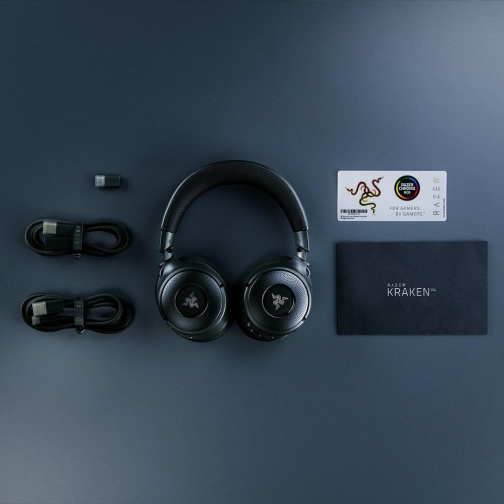 🐍蛇粉專屬天地🐍Razer Kraken V4 雷蛇北海巨妖 V4 無線耳機 電競耳機 頭戴式耳機-細節圖5