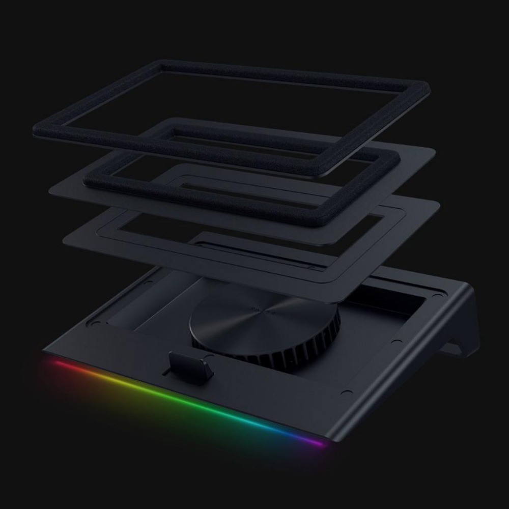 🐍蛇粉專屬天地🐍Razer Laptop Cooling Pad 雷蛇壓風筆電散熱架 筆電增高架 氣密式散熱架-細節圖3