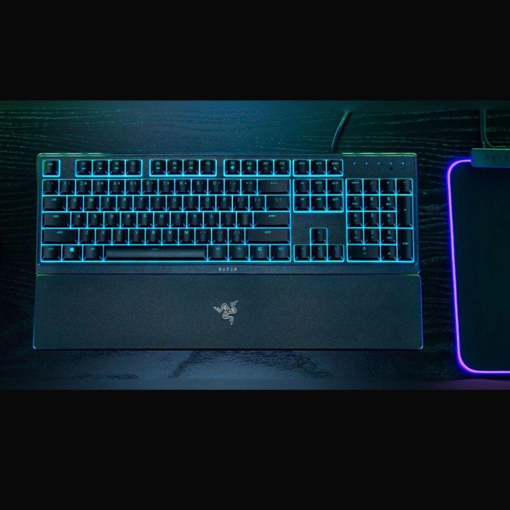 🐍蛇粉專屬天地🐍 Razer Ornata V3 X 雷蛇雨林狼珠X 薄膜短軸鍵盤 電競鍵盤 有線鍵盤 RGB-細節圖2