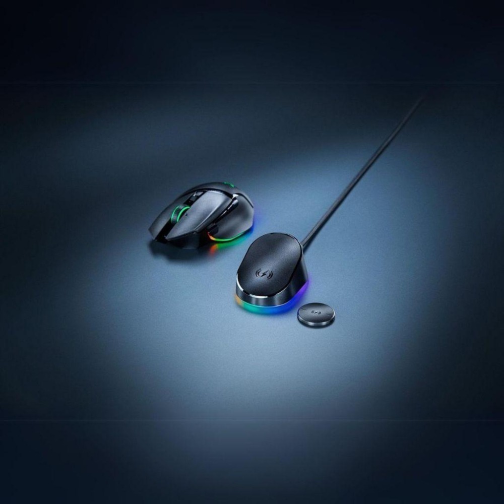 🐍蛇粉專屬天地🐍Razer Wireless Charging Puck 雷蛇滑鼠無線充電模塊  兼容Qi無線協議-細節圖2