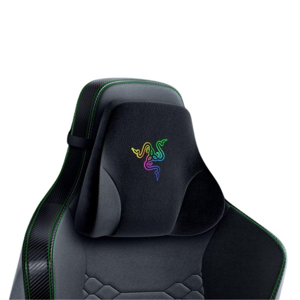 🐍蛇粉專屬天地🐍 Razer Head Cushion Chroma 雷蛇頭枕 炫彩版 人體工學設計 頭靠枕 電競椅頭枕-細節圖7