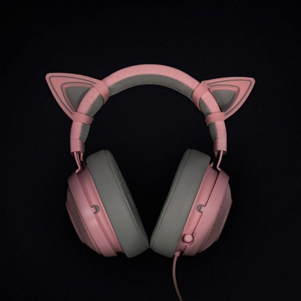 🐍RFH蛇粉天地🐍 Razer Kitty Ear 雷蛇貓耳朵 可愛造型 適用耳機 貓咪 北海巨妖 kraken-細節圖3