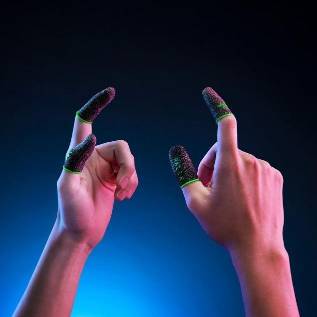 🐍RFH蛇粉天地🐍 Razer Gaming Finger Sleeve 雷蛇電競防滑指套 防汗防滑 吃雞指套 手遊專用-細節圖7