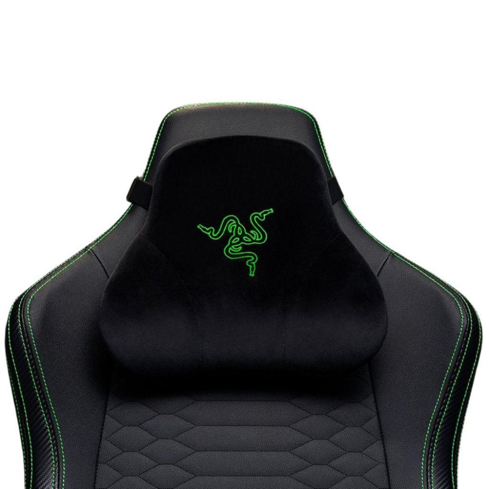 🐍蛇粉專屬天地🐍 Razer Head Cushion 黑/石英色 雷蛇頭枕 人體工學設計 頭靠枕 電競椅頭枕-細節圖6