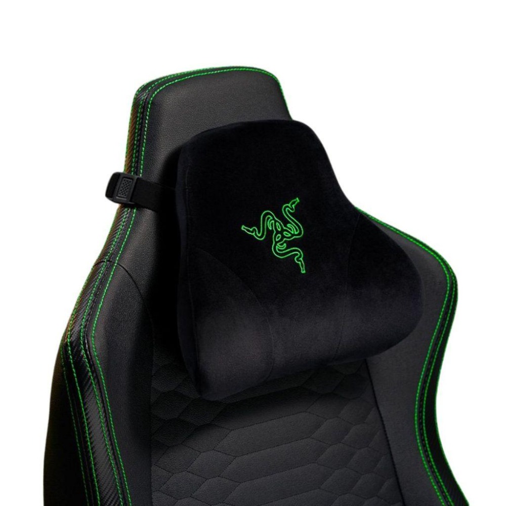 🐍蛇粉專屬天地🐍 Razer Head Cushion 黑/石英色 雷蛇頭枕 人體工學設計 頭靠枕 電競椅頭枕-細節圖7