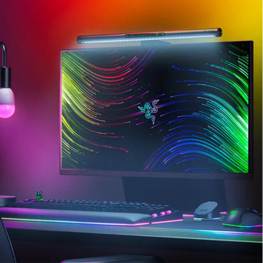 🐍RFH蛇粉天地🐍Razer Aether Monitor Light Bar 雷蛇螢幕掛燈 電腦燈 螢幕燈 工作-細節圖3